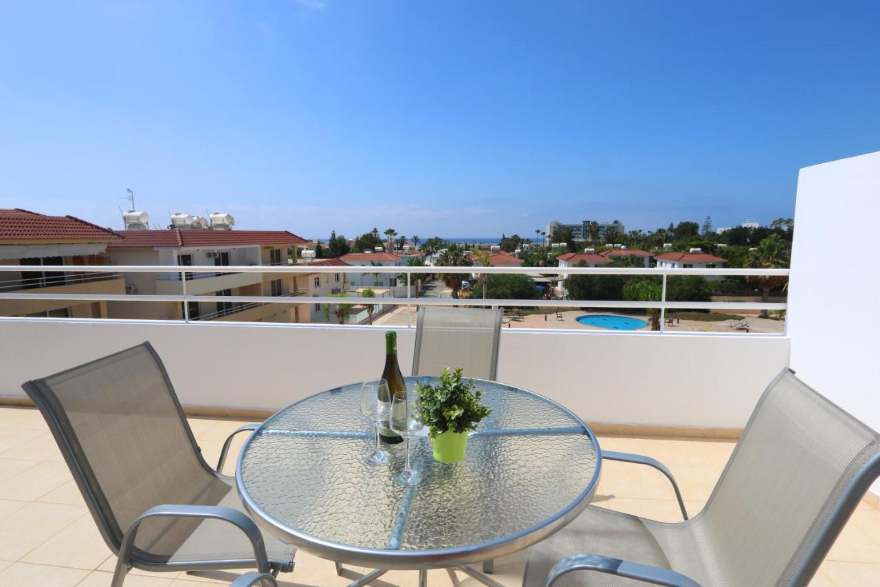 Nissi 3 Amazing Sea View Apartment Ayia Napa Ngoại thất bức ảnh