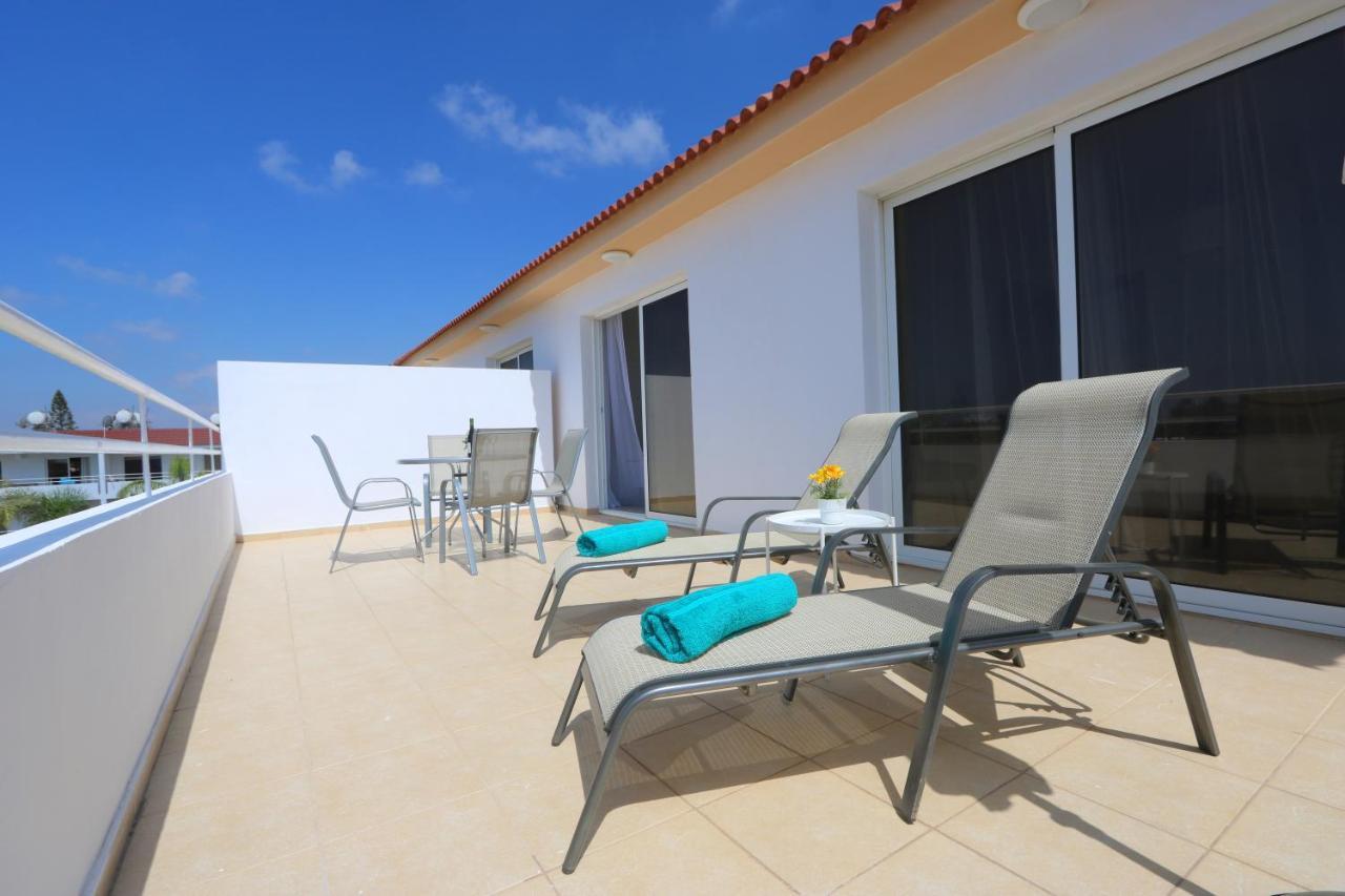 Nissi 3 Amazing Sea View Apartment Ayia Napa Ngoại thất bức ảnh